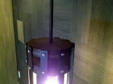 アイアン照明　吊りランプ　アイアンペンダントライト102　鉄　無垢材　丸　いのか家具